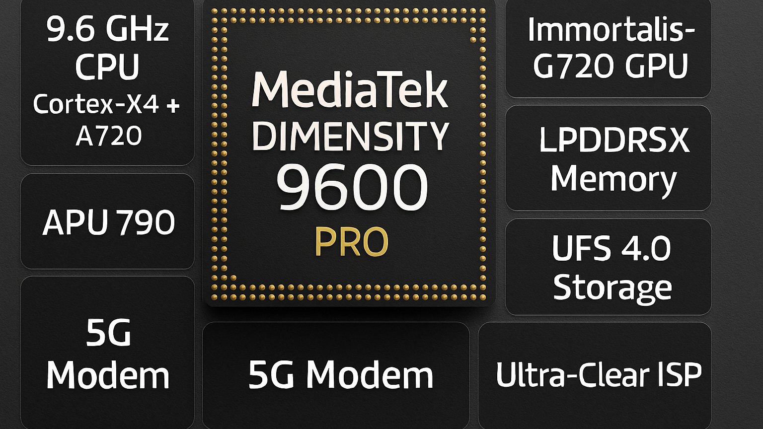 MediaTek's Dimensity 9600 Pro: Revolutionizing Mobile Performance