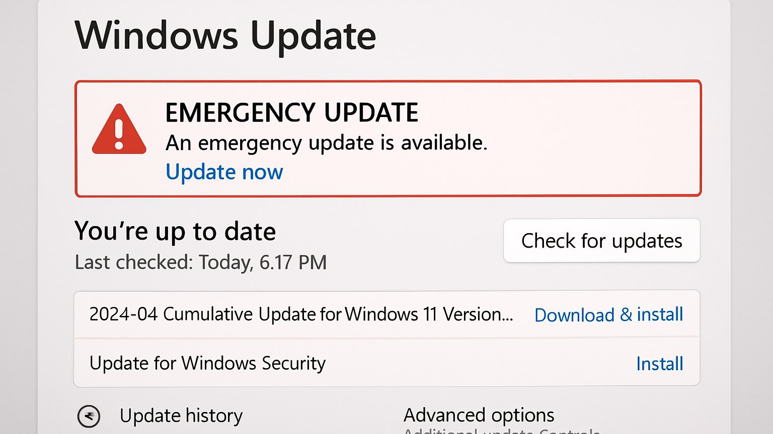 Windows 11 Emergency Update Addresses Critical AMD Graphics Issues