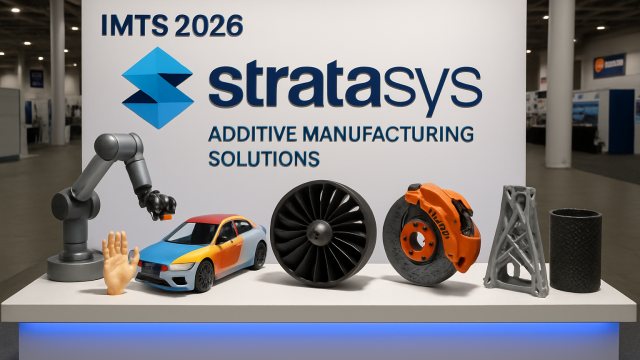 Stratasys' Additive Manufacturing Solutions at IMTS 2026