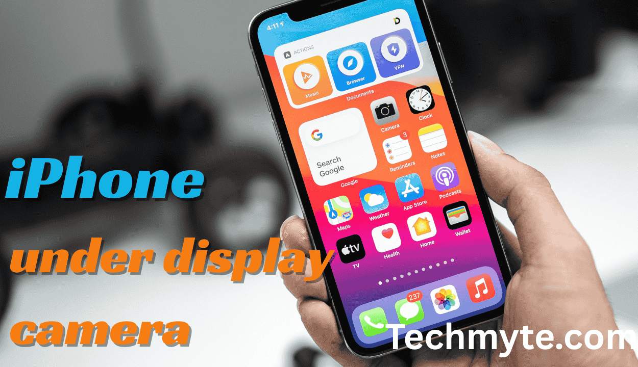 The iPhone Fold: Merging Style and Innovation with Under-Display Camera Technology